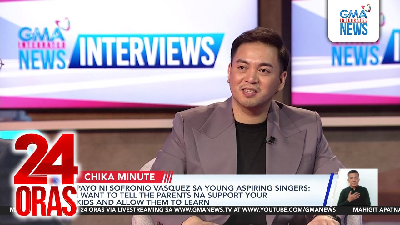 “The Voice USA” Grand Winner Sofronio Vasquez, emosyonal nang mapag-usapan ang yumaong ama na kaniyang inspirasyon | 24 Oras