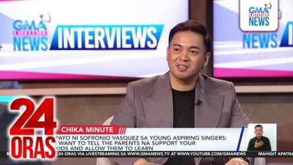 “The Voice USA” Grand Winner Sofronio Vasquez, emosyonal nang mapag-usapan ang yumaong ama na kaniyang inspirasyon | 24 Oras