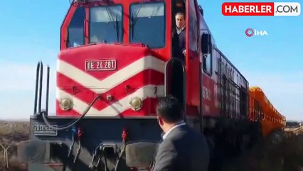 Karkamış'a Yük Treni Seferleri Başladı