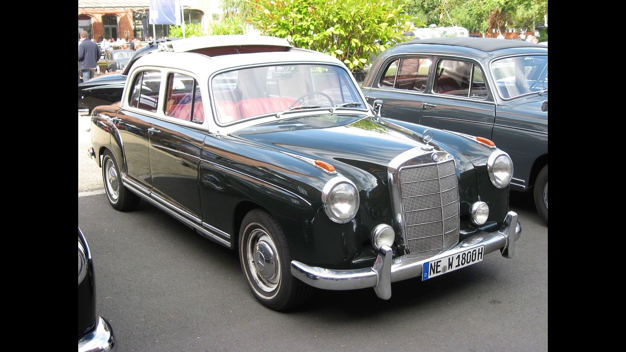 September 2013: 50 Jahre Mercedes Ponton, Klassik-Stadt Frankfurt