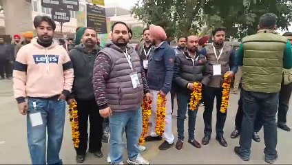 ਅੰਮ੍ਰਿਤਸਰ ਵਿੱਚ ਯੂਥ ਕਾਂਗਰਸ ਦੇ ਪ੍ਰੋਗਰਾਮ ਵਿੱਚ ਆਲ ਇੰਡੀਆ ਯੂਥ ਕਾਂਗਰਸ ਦੇ ਪ੍ਰਧਾਨ ਉਦੈ ਭਾਨੂ ਚਿੱਬ ਪਹੁੰਚੇ।