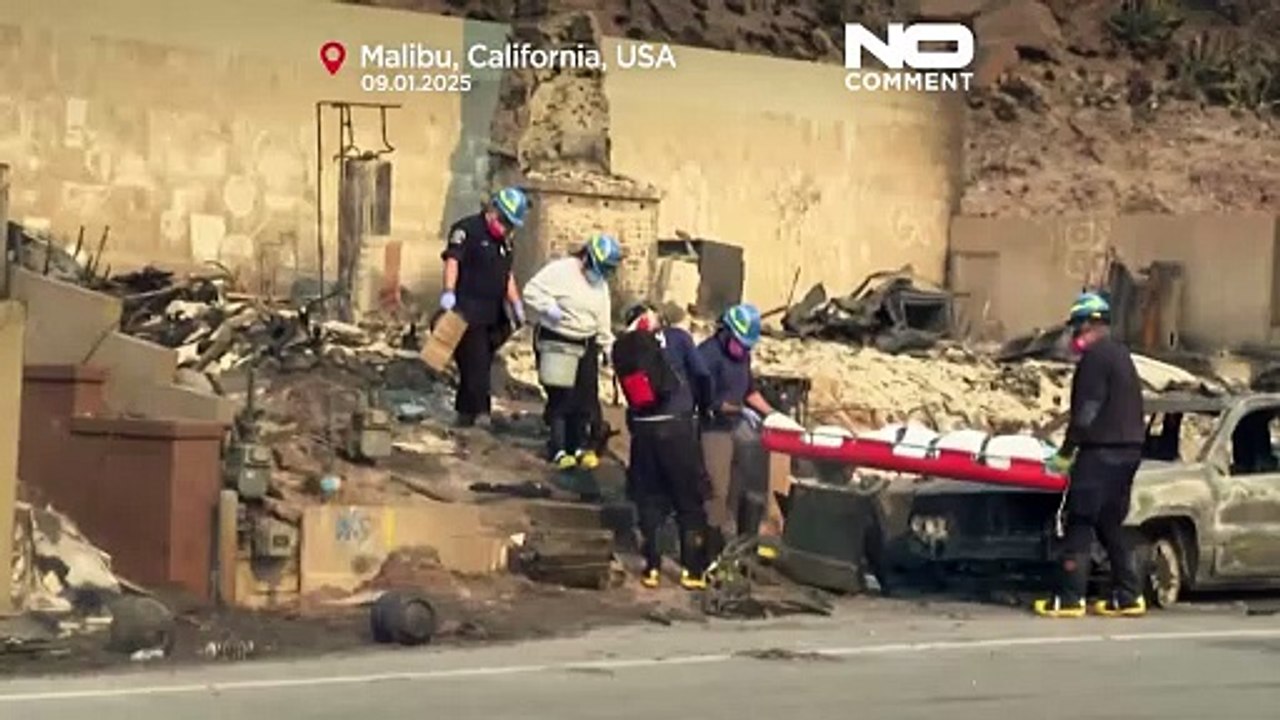 Verheerende Wildfeuer - Teile von Los Angeles sind völlig niedergebrannt