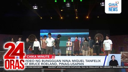 Video ng bungguan nina Miguel Tanfelix at Bruce Roeland, pinag-usapan | 24 Oras