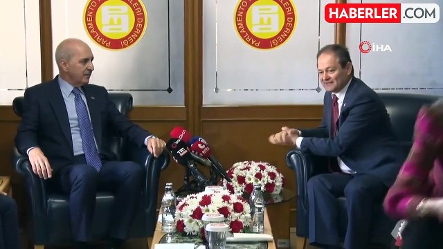 TBMM Başkanı Kurtulmuş, PMD'yi ziyaret etti