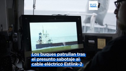 Estonia refuerza sus patrullas en el mar Báltico contra posibles sabotajes