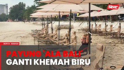 Bercuti 'ala Bali' di Pantai Teluk Kemang