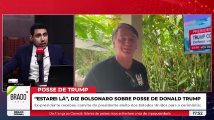 TRUMP CHAMA BOLSONARO PRA POSSE. VOCÊ ACHA QUE MORAES O DEIXARÁ IR?