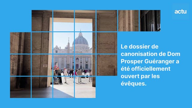 Canonisation Dom Guéranger