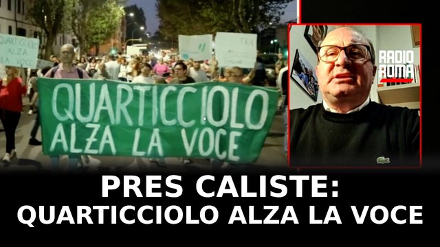 Quarticciolo, Pres. Caliste: No al modello Caivano