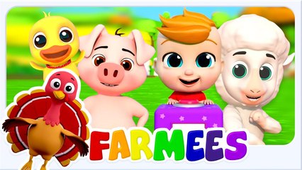 Quack Quack - Animal Sound Song + More Kids Learning Videos & Nursery Rhymes