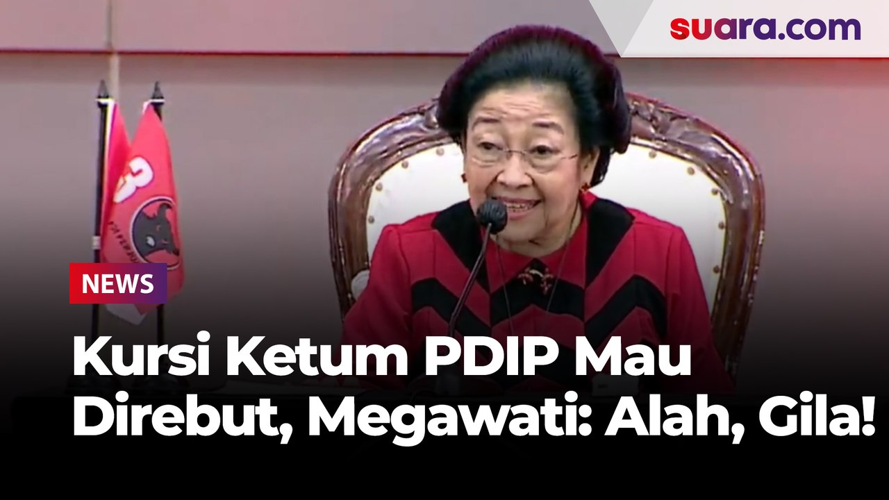 Megawati Ungkap Ada yang Coba Rebut Kursi Ketum PDIP