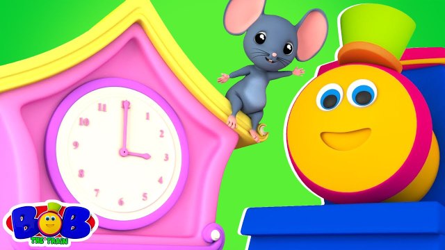 Disfruta De La Fabulosa Hickory Dickory Dock Rimas Infantiles Y Canción Para Niños De Bob El Tren