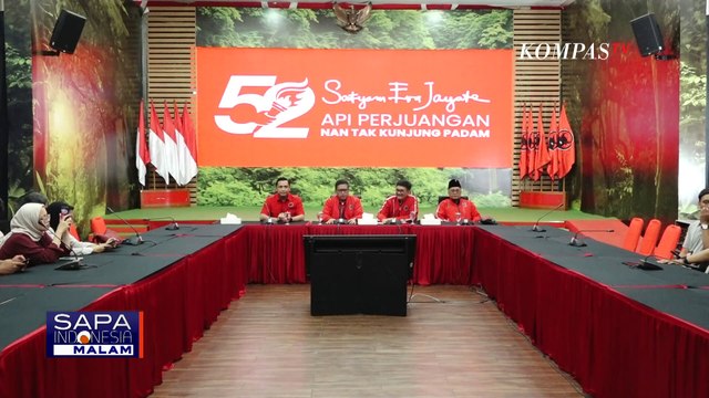 HUT ke-52 PDIP: Jokowi Ucapkan Selamat-Djarot Ungkap Alasan Tak Undang Presiden Prabowo