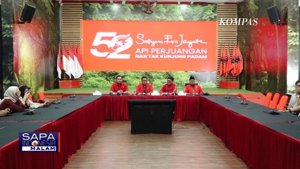 HUT ke-52 PDIP: Jokowi Ucapkan Selamat-Djarot Ungkap Alasan Tak Undang Presiden Prabowo