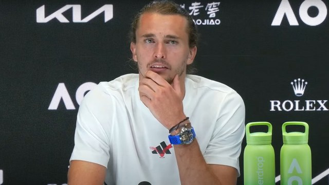 Tennis - Australian Open 2025 - Alexander Zverev : Everyone knows what I'm after... It's winning a Grand Slam