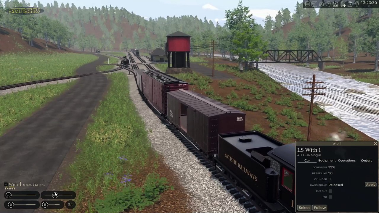 Stau auf dem Weg nach Sylva. | Railroader | Ep. 132