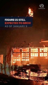 Los Angeles wildfires devour thousands of homes even as fierce winds ease