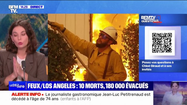 Incendie à Los Angeles: les fumées sont-elles dangereuses pour la santé? BFMTV répond à vos questions