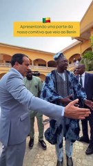 Bruno Reis apresenta Walter Pinto como secretário de Cultura no Benin