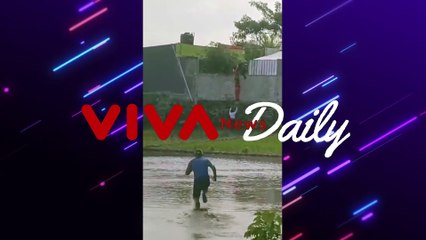 Video Penyelamatan Pegawai SPBU Saat Kebakaran