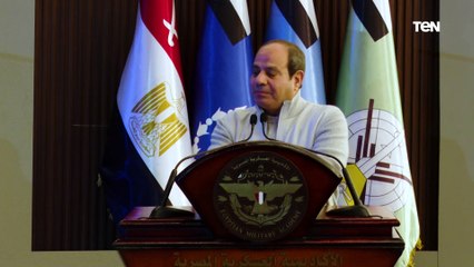 الرئيس السيسي: أوصي الطلبة القدامة بالتعامل مع بعضهم البعض وفقا لقيمنا القائمة على الاحترام المتبادل