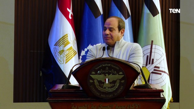 الرئيس السيسي: أوصي الطلبة القدامة بالتعامل مع بعضهم البعض وفقا لقيمنا القائمة على الاحترام المتبادل