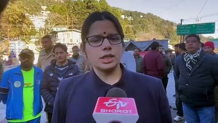 डीएम ने किया नैनीताल मैं चल रही सौंदरीकरण कार्यों का निरीक्षण