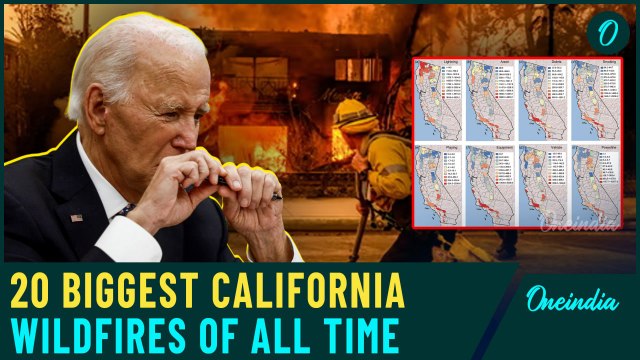 California Burning: 20 Biggest & Deadliest CA Fires Of All Time | Where 2025 Palisades Fire Stands