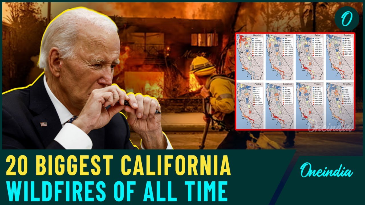 California Burning: 20 Biggest & Deadliest CA Fires Of All Time | Where 2025 Palisades Fire Stands