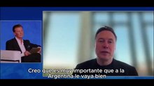 musk apoyo a milei