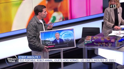 C'est insolite : Télé portable, robot-animal, jouets hors normes... les objets insolites de 2025 !