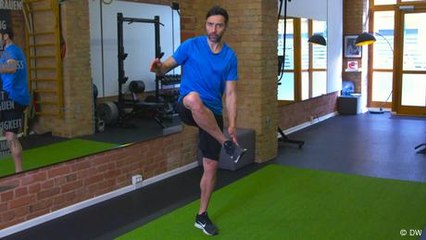 Tims Übung zur Vorbeugung von Wadenkrämpfen