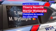 Thierry Neuville et Martijn Wydaeghe, champions du monde des rallyes WRC