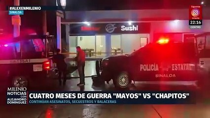 Se reportan nuevos hechos violentos y diversos homicidios en Sinaloa