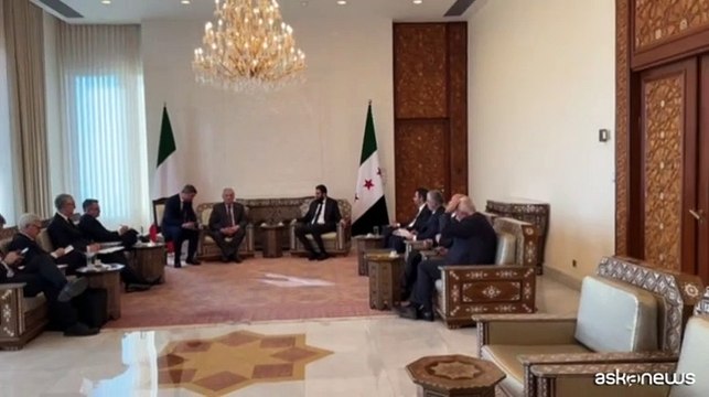 Tajani in Siria vede nuove autorit?: pronti a sostenere transizione