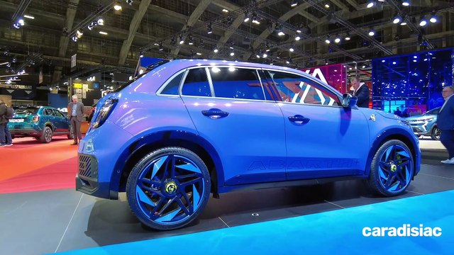 L'Abarth 600e en direct du Salon de Bruxelles