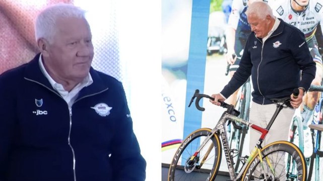 Cycling 2025 - Le cadeau de l'équipe Soudal Quick-Step à Patrick Lefevere : Merci Patrick...