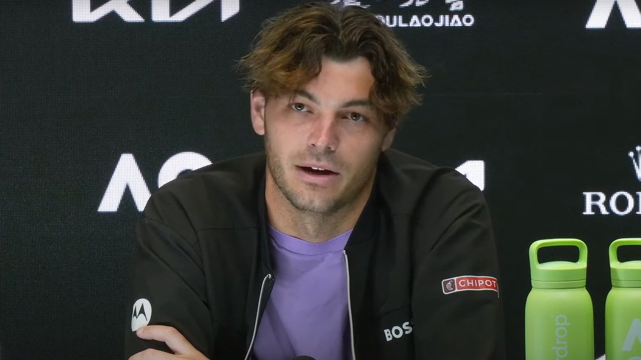 Tennis - Australian Open 2025 - Taylor Fritz : "I have improved a lot to be able to defeat Djokovic, Alcaraz and Sinner"