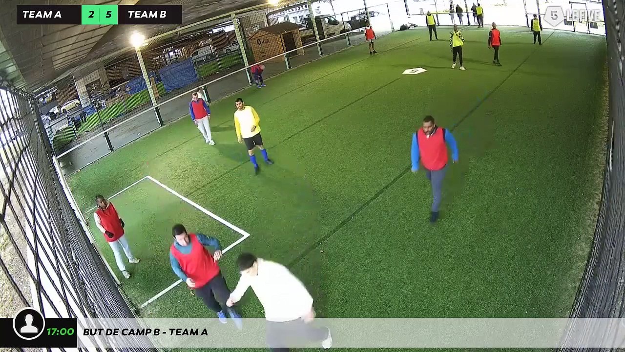But de Camp B - Team A