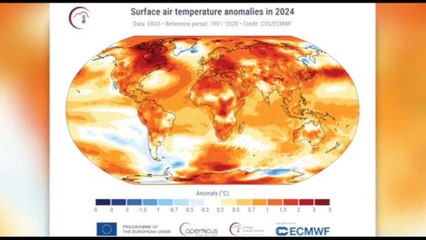 Il 2024 l'anno più caldo: il primo a superare gli 1.5 gradi C