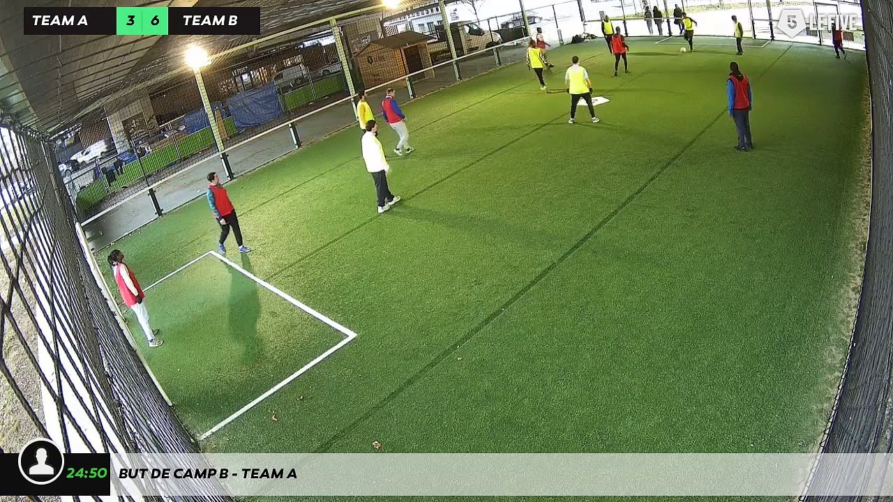 But de Camp B - Team A
