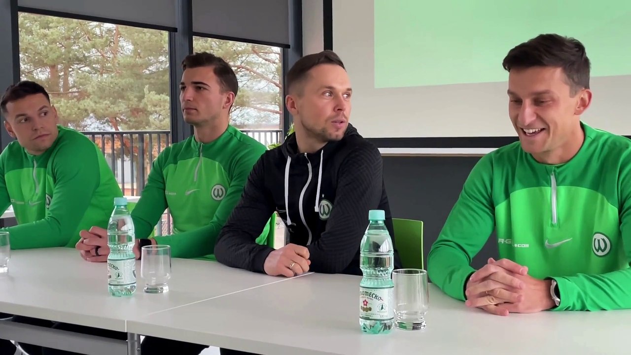 Trener Warty Poznań, Piotr Klepczarek podczas treningu otwartego