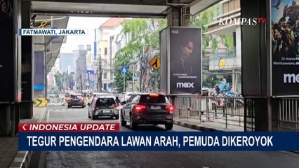Rekaman Pemuda Dikeroyok Usai Tegur Pengendara Lawan Arah, Polisi Buru Pelaku