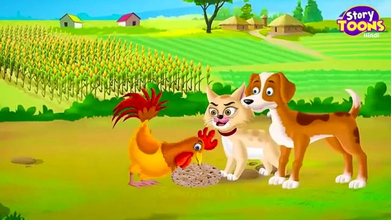 मुर्गी के आलसी दोस्त l Murgi Ke Aalasi Dost l Moral Story for Kids l StoryToons TV
