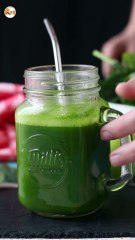 Jus vert détox sans extracteur, pour un max de vitamines!
