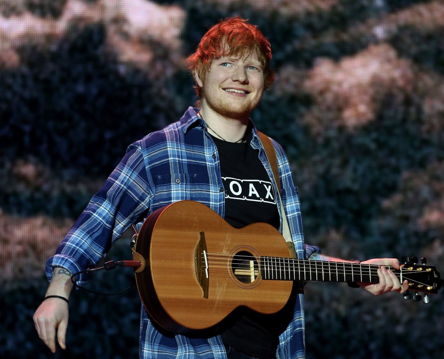 Ed Sheeran in Edinburgh