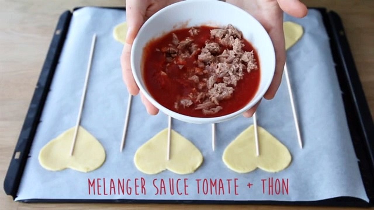 Pie pops in herzform für den valentinstag