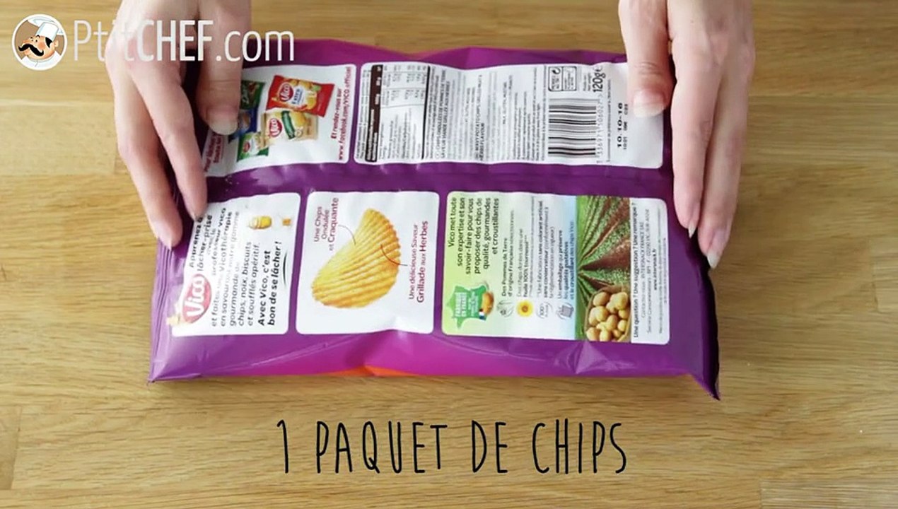 Superschnelle tortilla mit chips