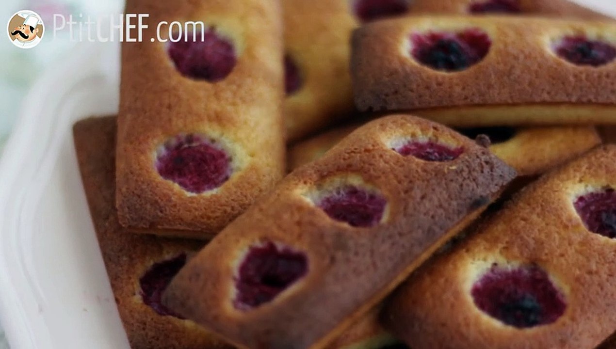 Superleichte himbeer-financiers!