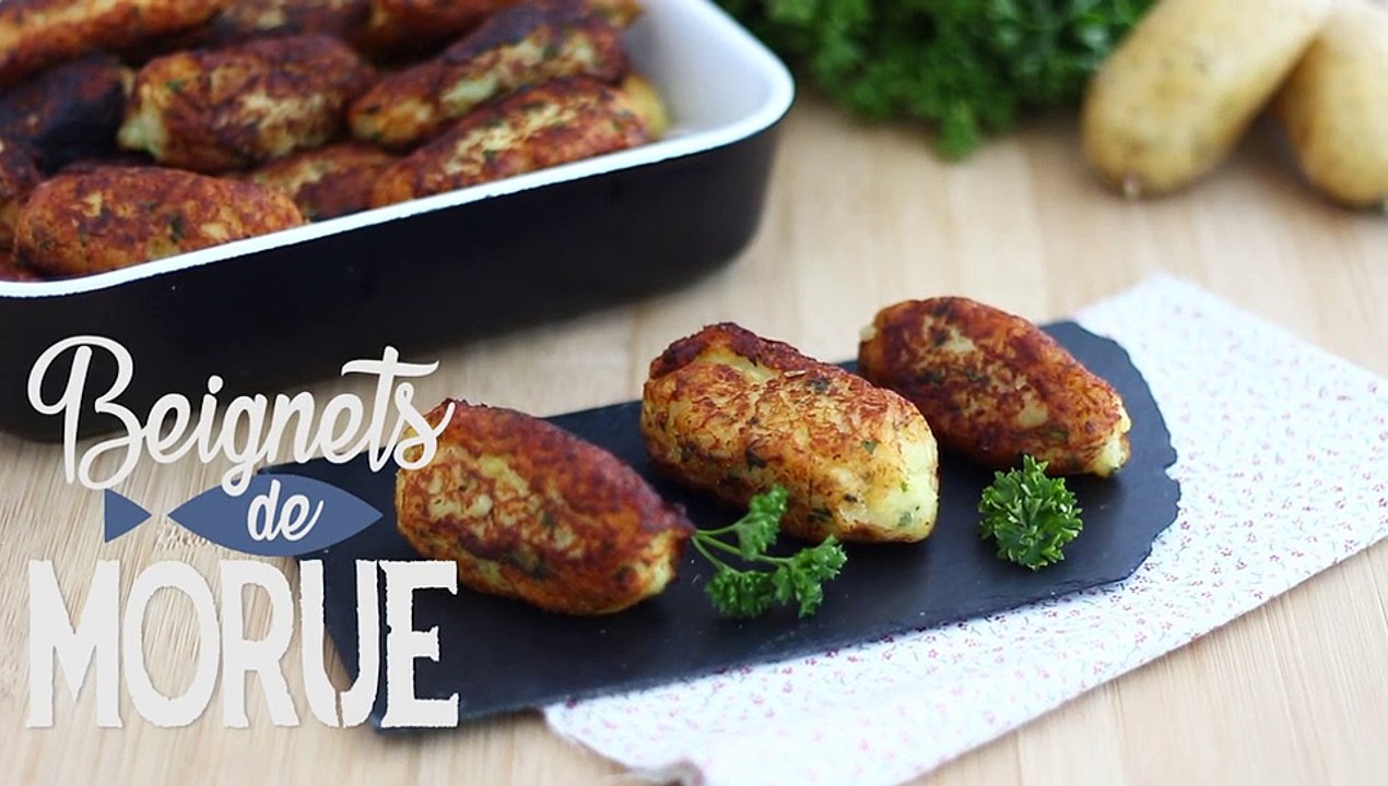 Kabeljaukrapfen auf portugiesische art